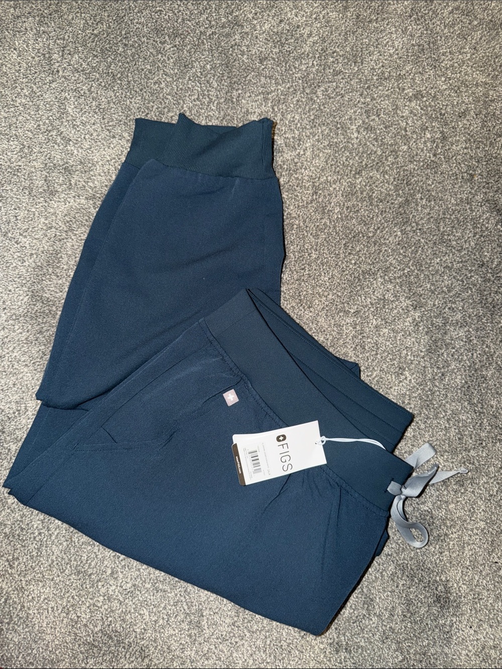 NWT FIGS blue Zamora jogger Scrub Pants